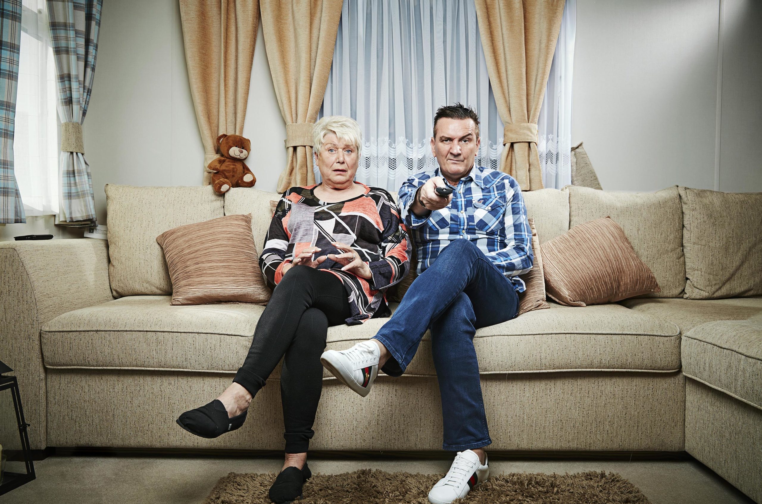 Jenny and Lee in Gogglebox