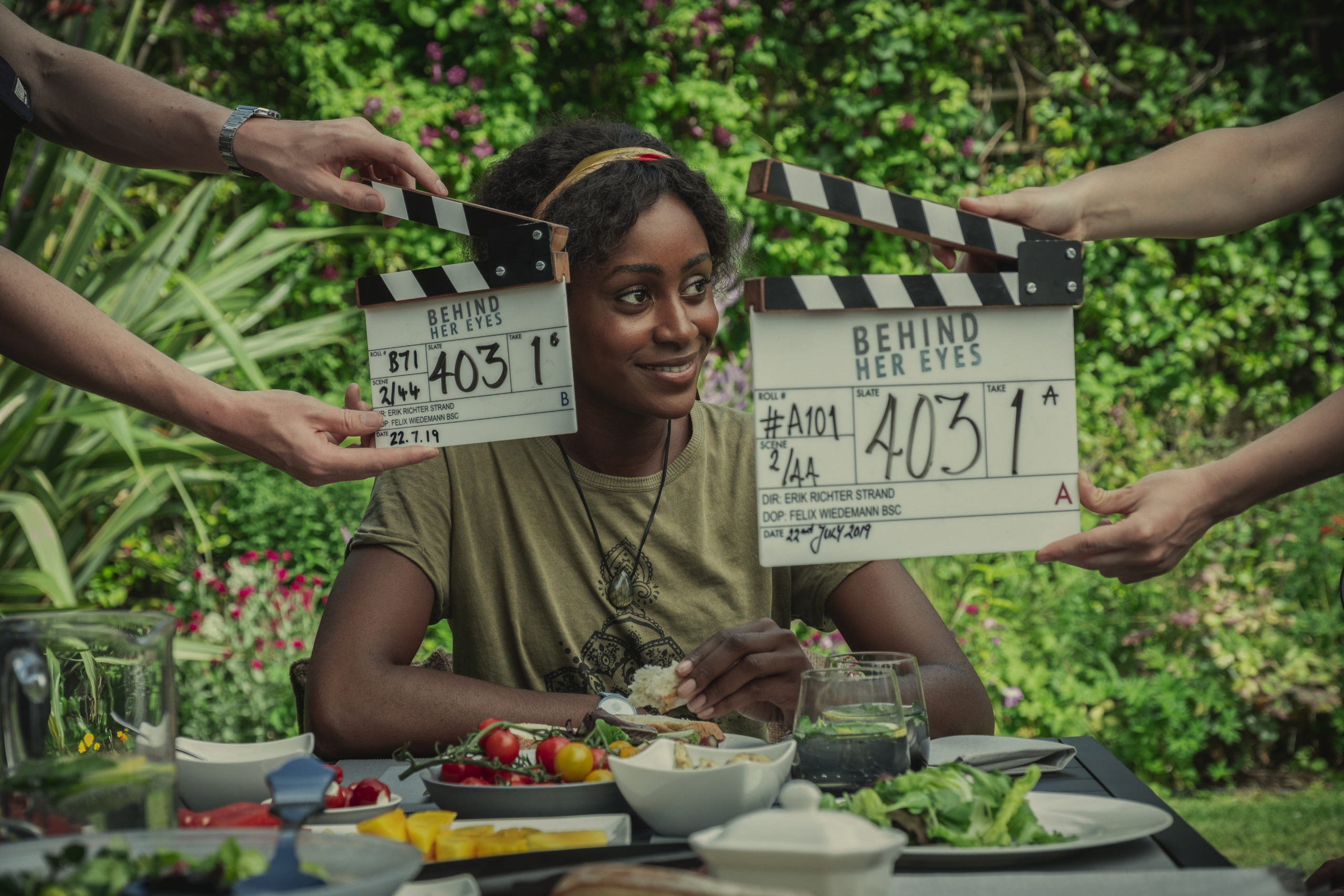 Simona Brown plays Louise in Netflix's Behind Her Eyes