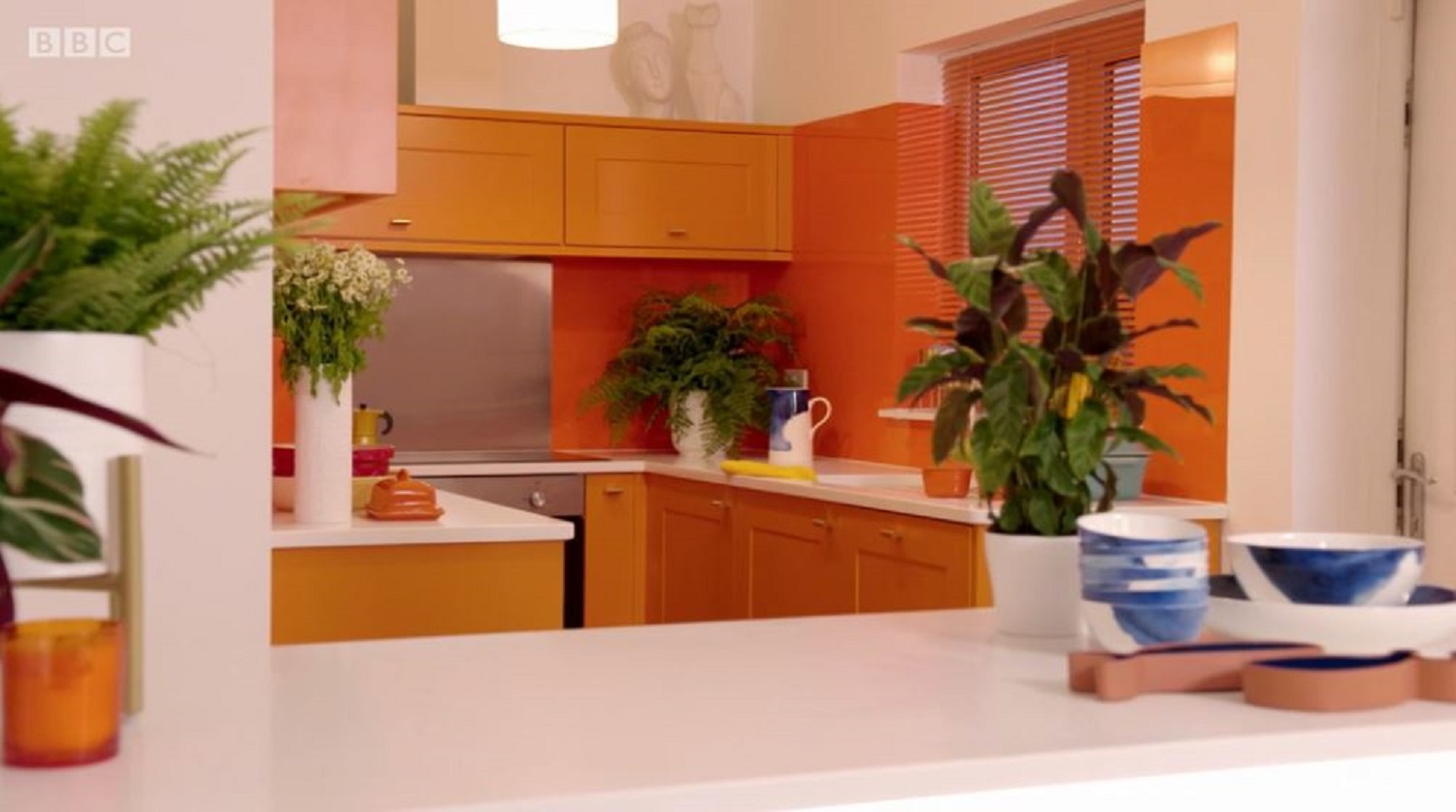 the orange kitchen on diy sos the big build