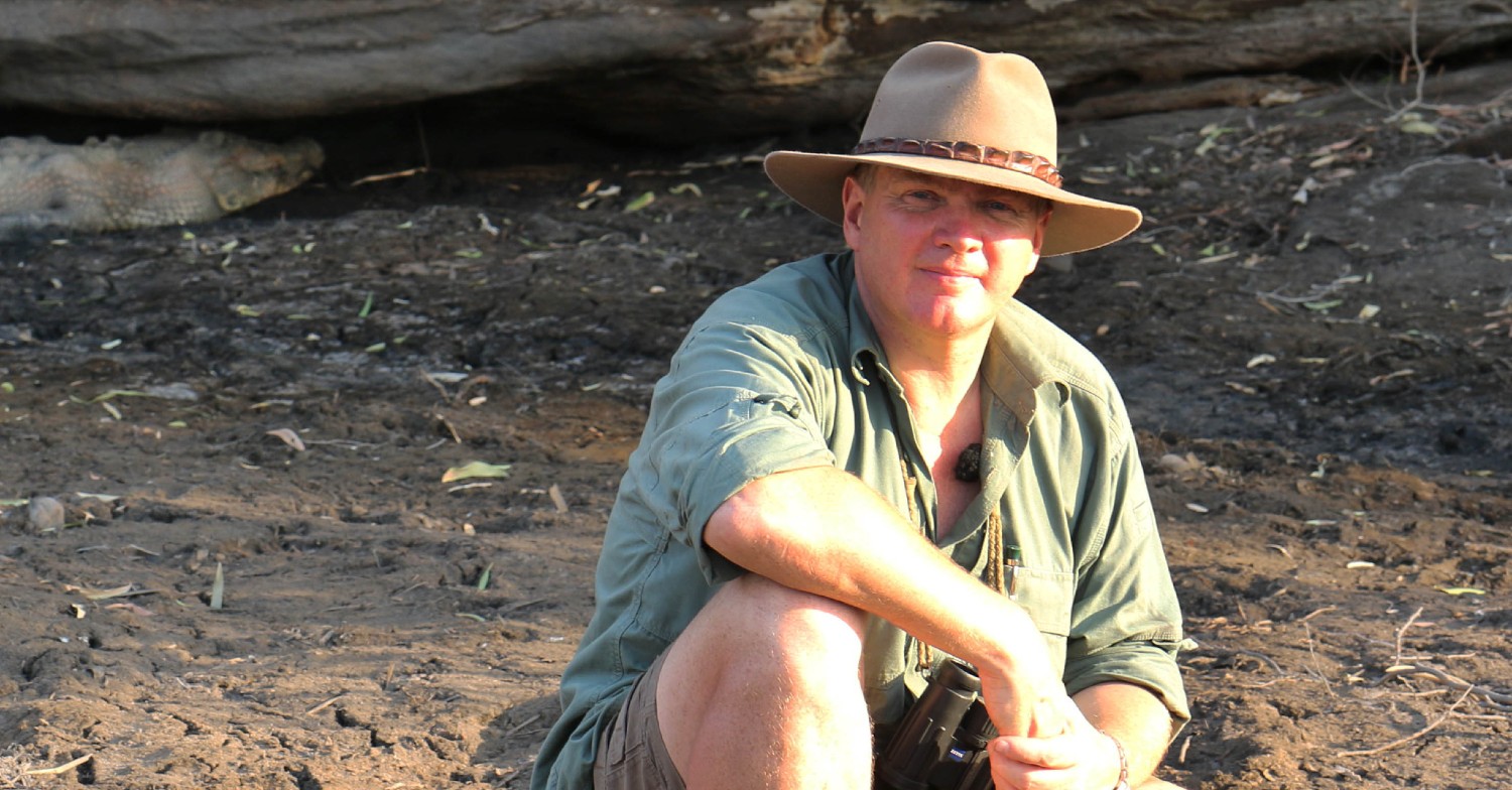 Ray Mears travels the Australian Outback in his ITV show (Credit: ITV)