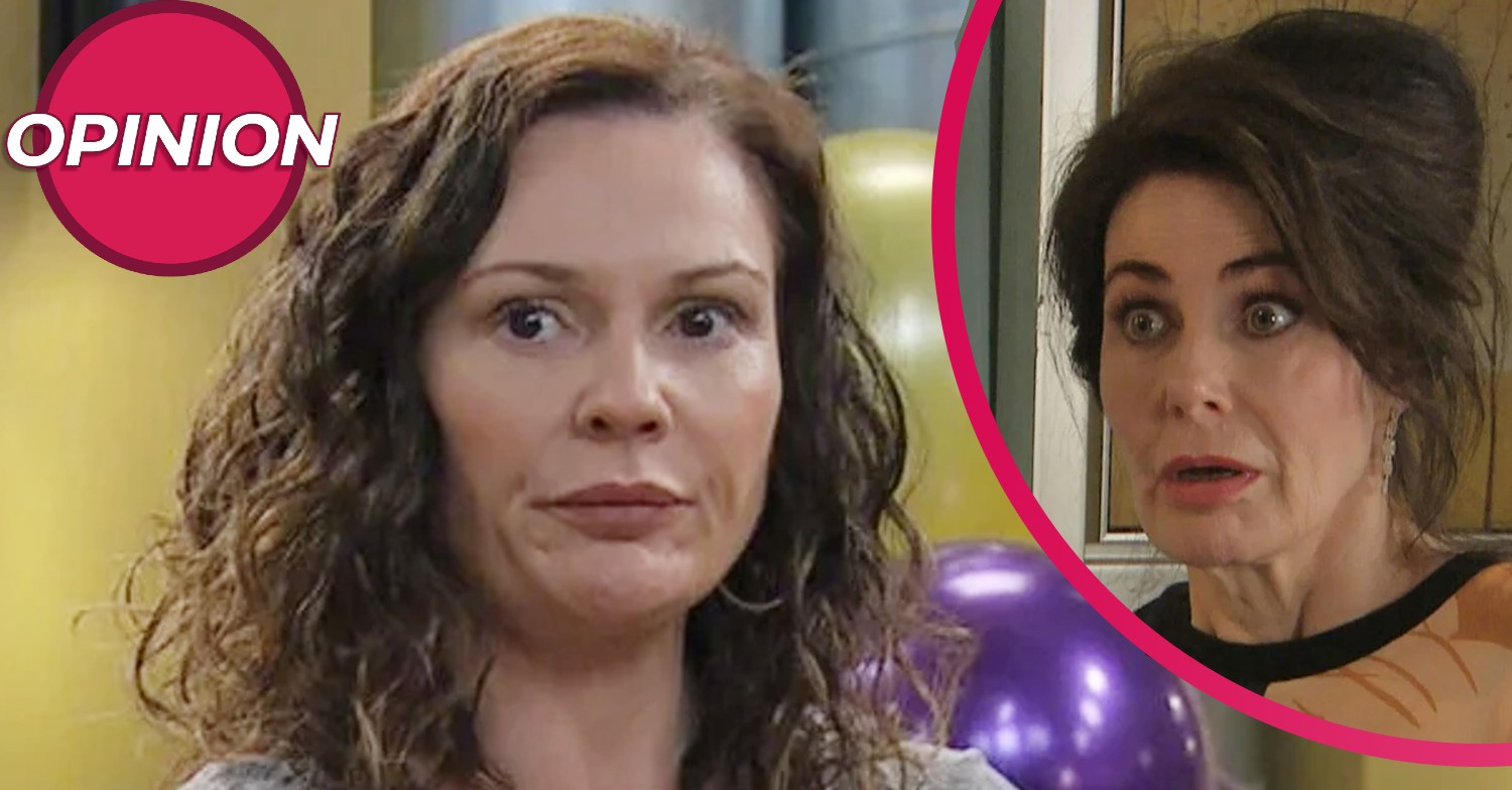 Emmerdale Chas and Faith Dingle