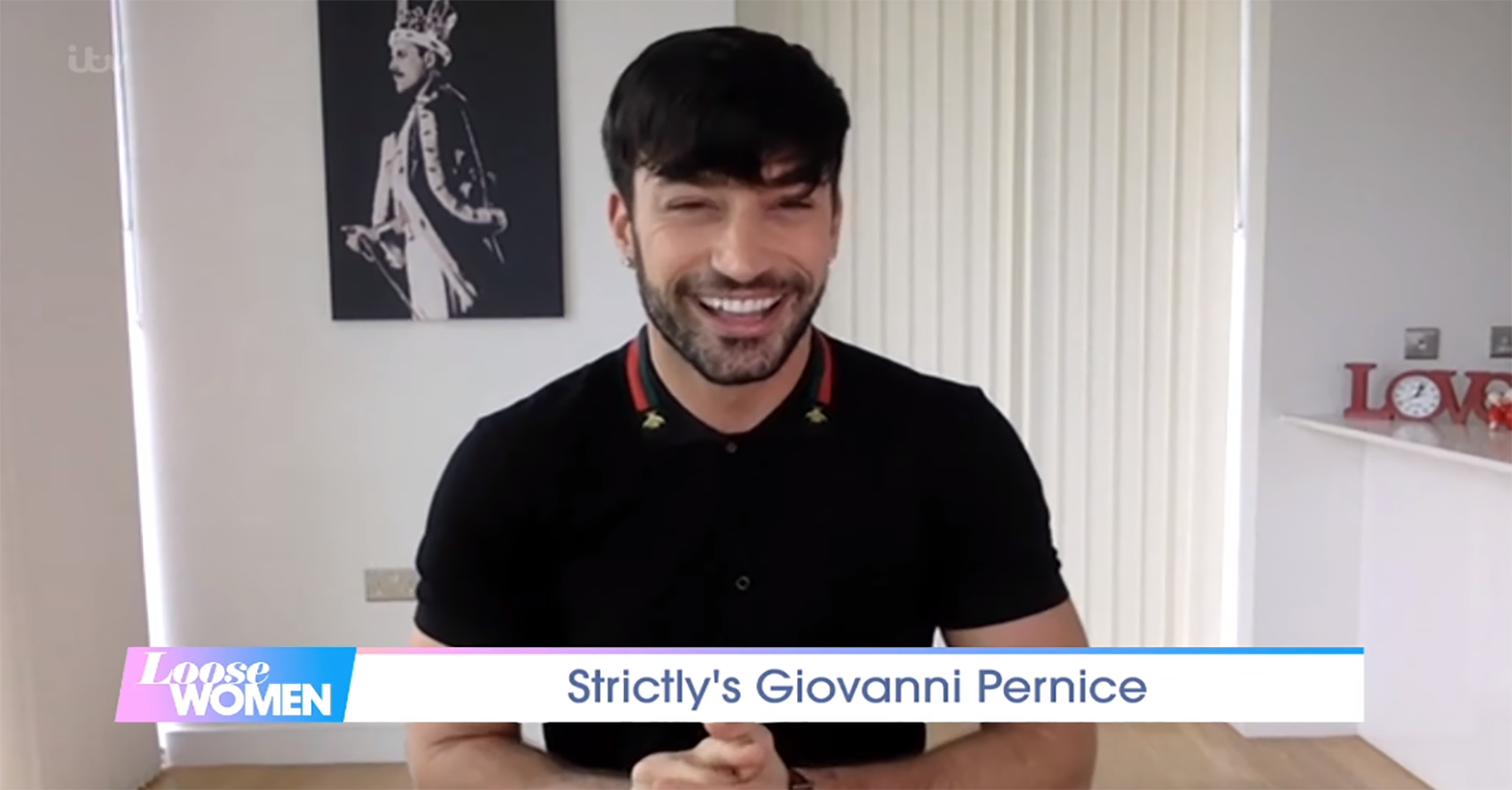 Strictly star Giovanni Pernice on Loose Women