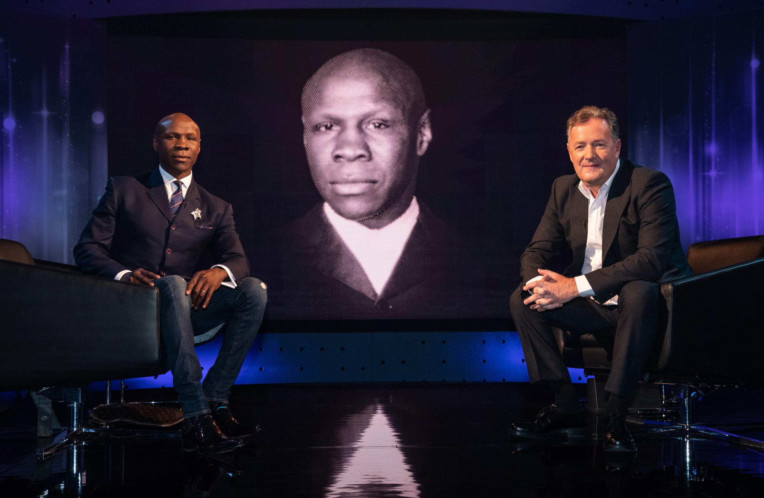 Chris Eubank appears on Piers Morgan's Life Stories