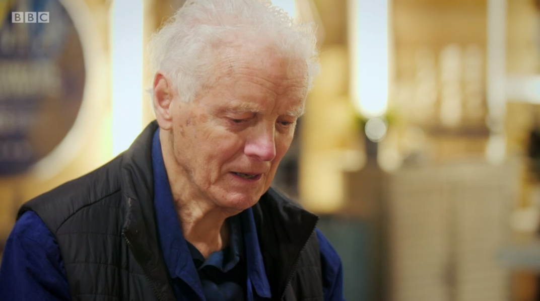 Malcolm on the repair shop