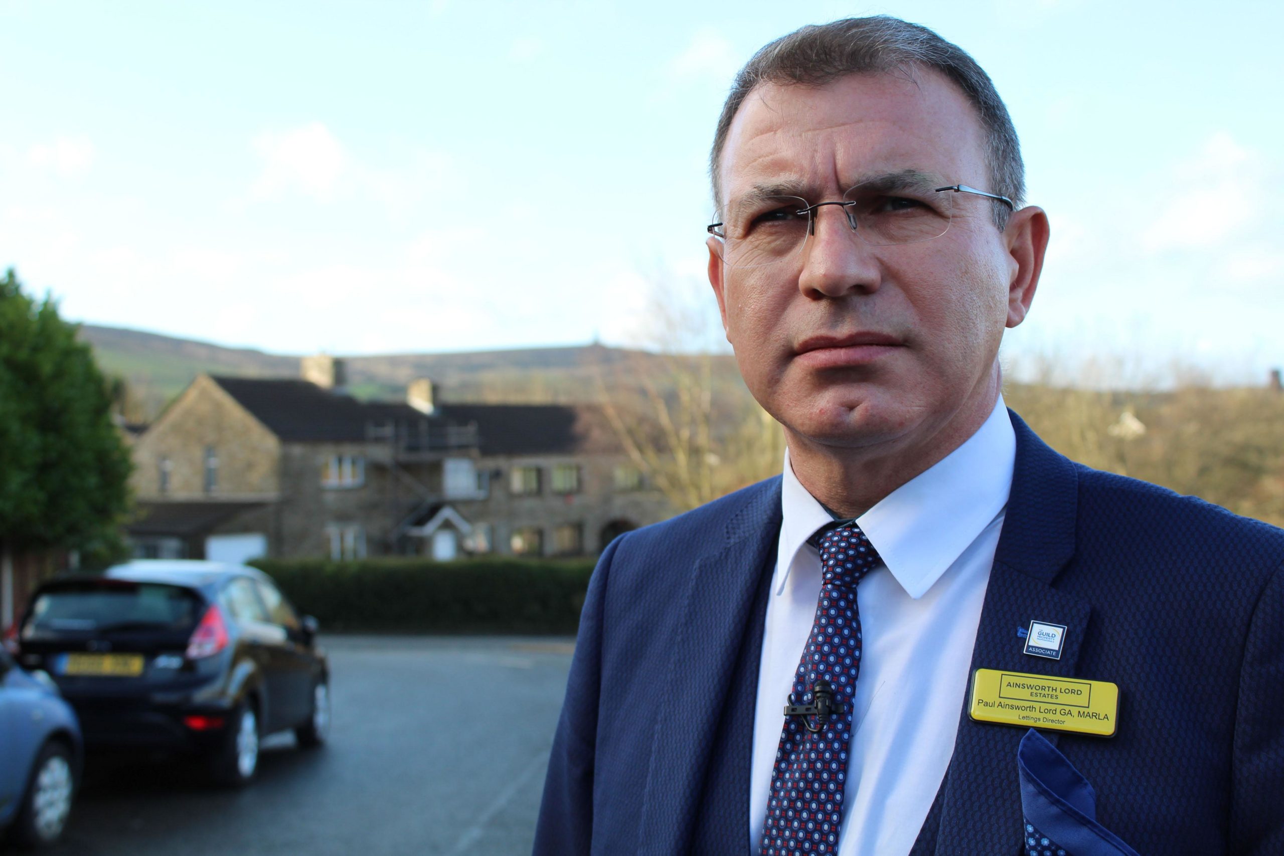 Letting agent Paul Ainsworth-Lord