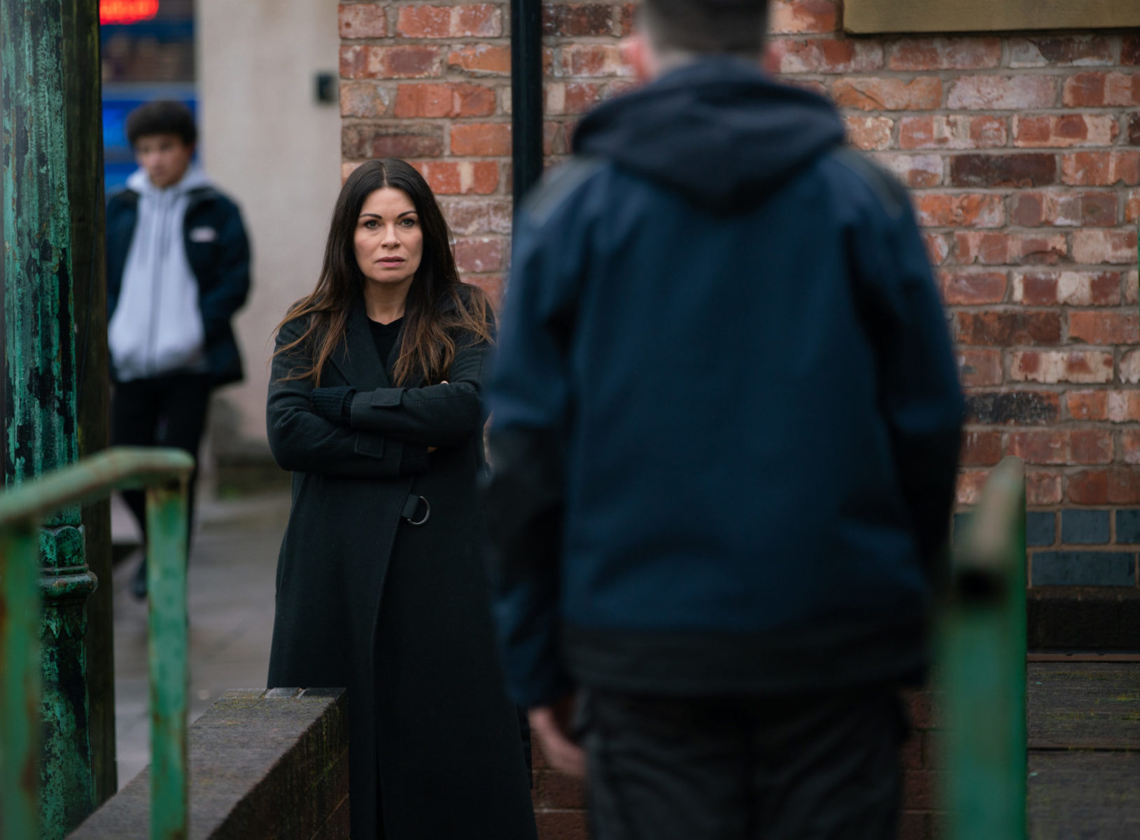 Carla orders Jacob to back off Simon (Credit: ITV)