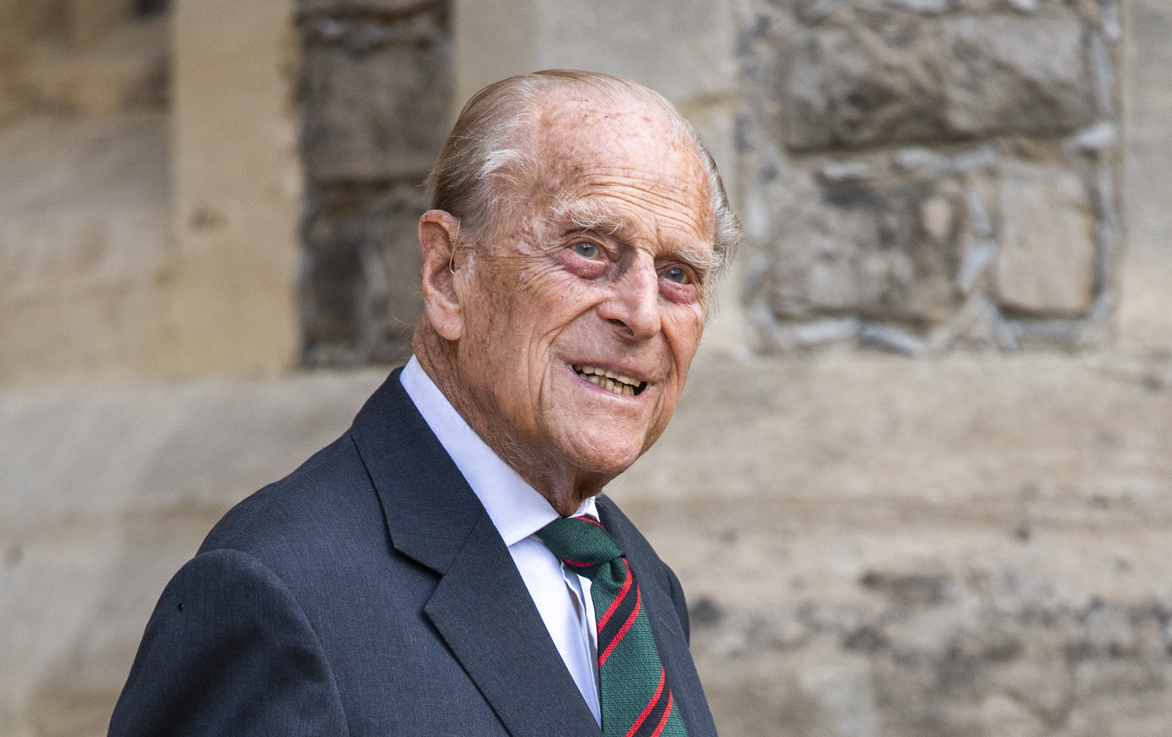 prince Philip smiling