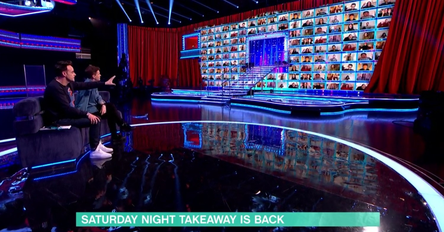 Ant and Dec�s Saturday Night Takeaway studio
