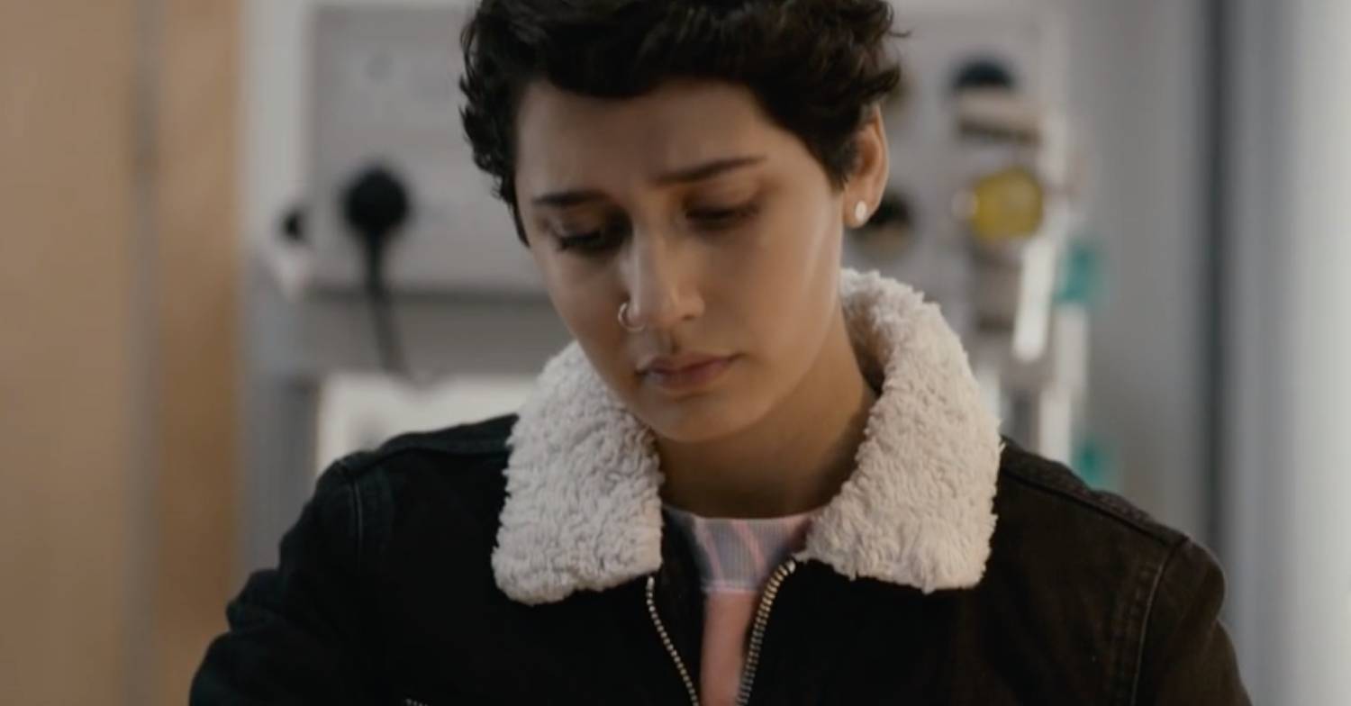 Casualty's Fenisha has become a mum