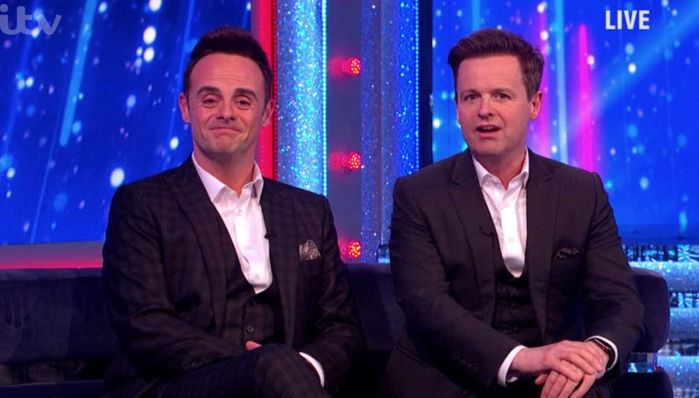 Ant McPartlin was emotional on Saturday Night Takeaway
