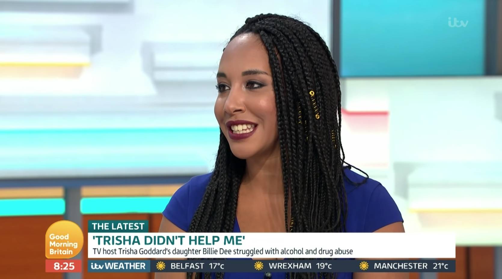 Trisha Goddard feared she had passed on AIDs to her daughter