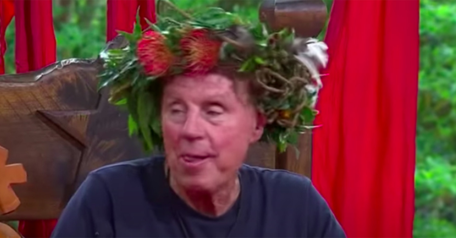 harry redknapp i'm a celebrity