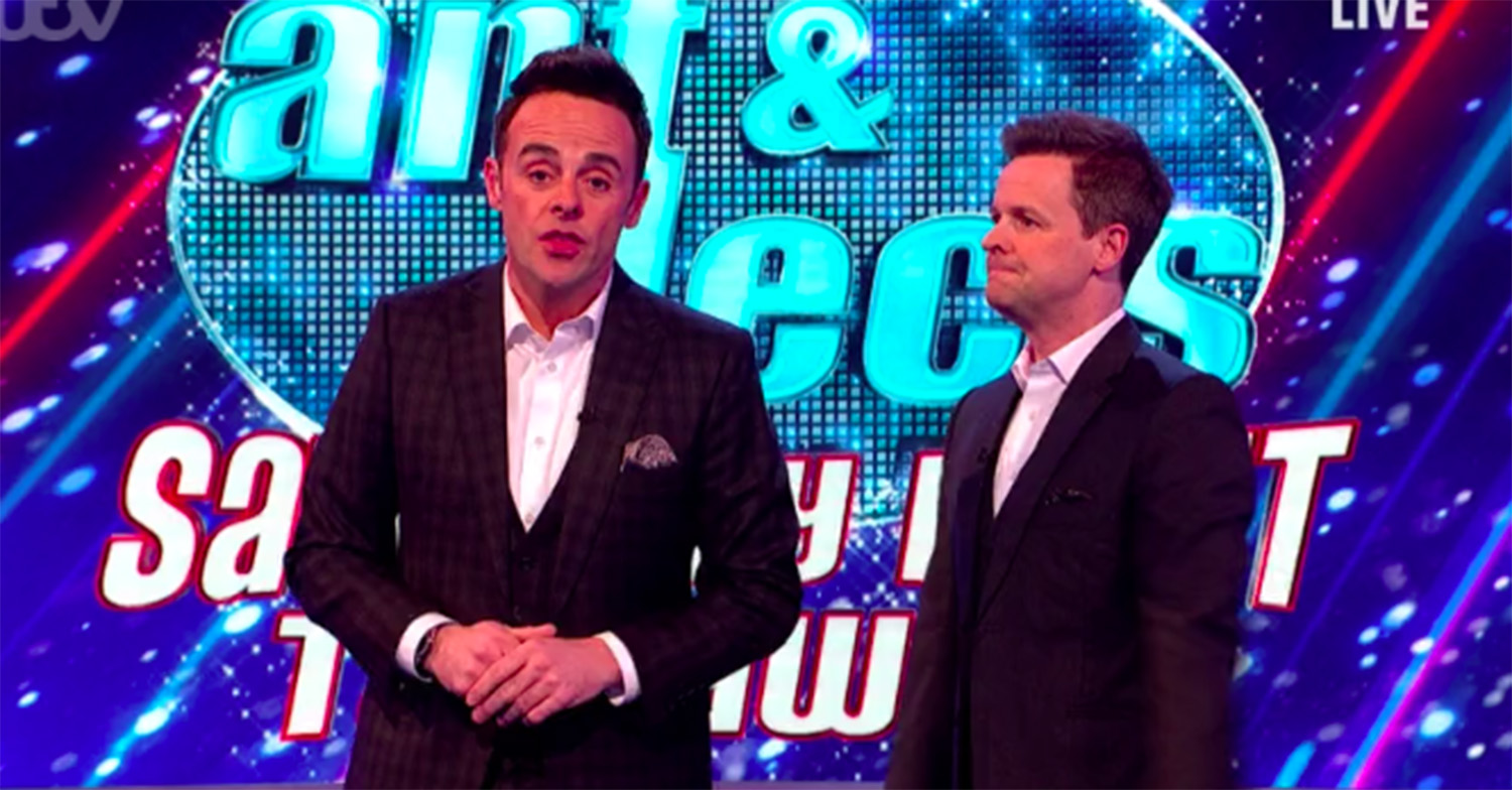 ant and dec saturday