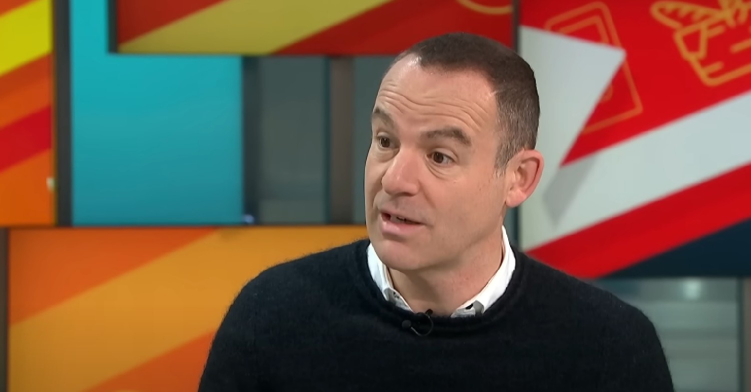 Money expert Martin Lewis looks serious on Good Morning Britain