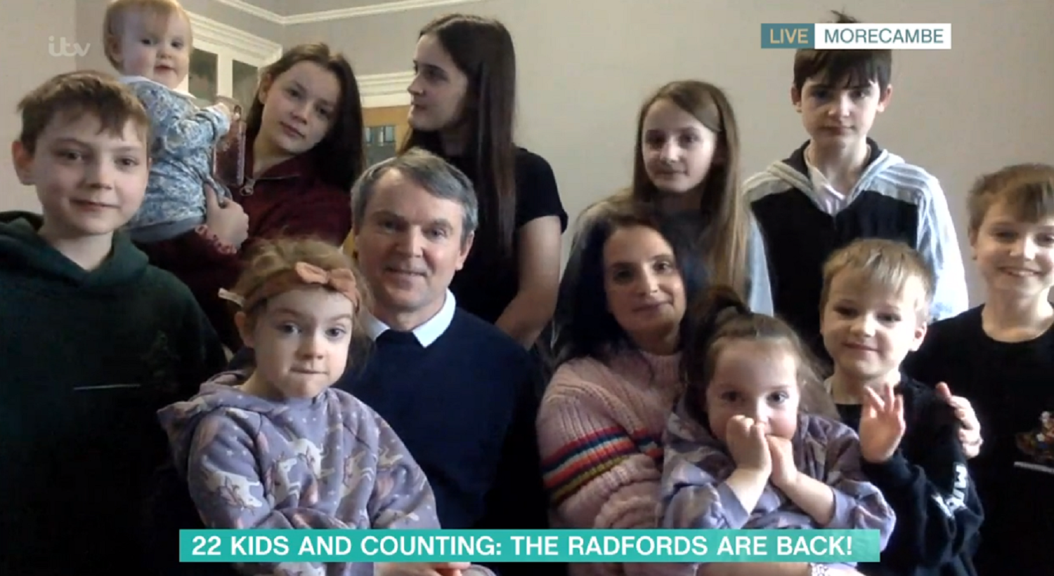 The Radfords on This Morning