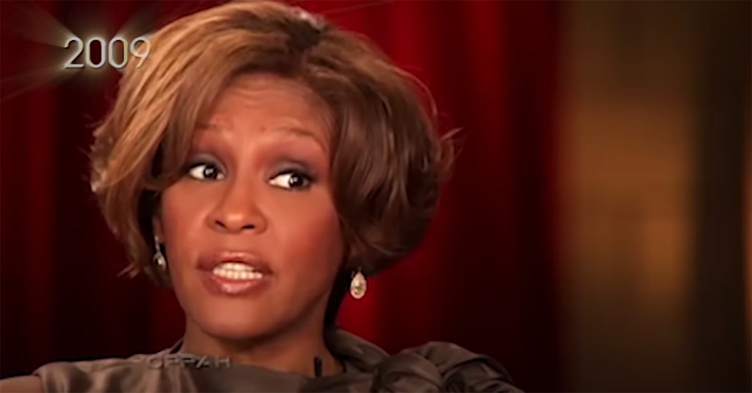Whitney Houston on Oprah in 2009