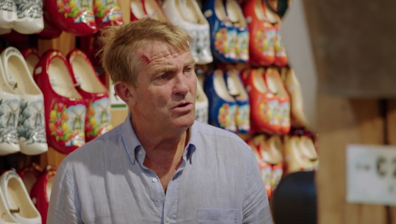 Bradley Walsh suffered a head injury on Breaking Dad