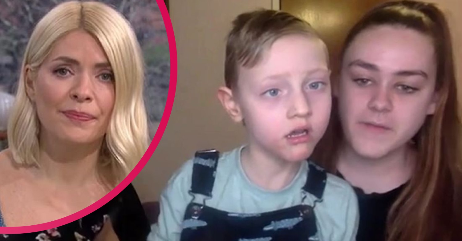 Holly, Christian and Jade on this morning today