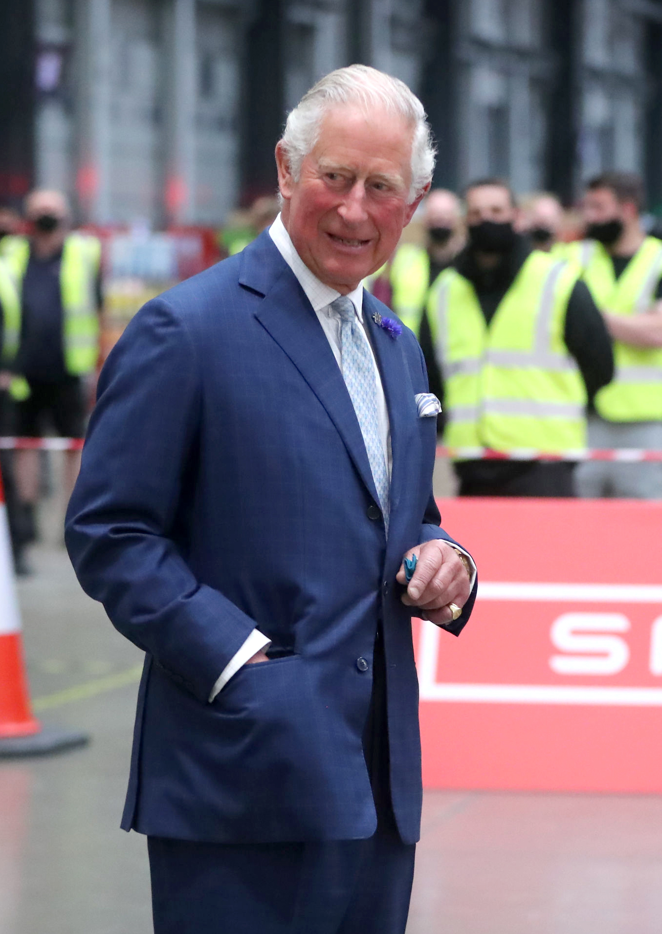 Prince Charles thanked Royal Mail workers