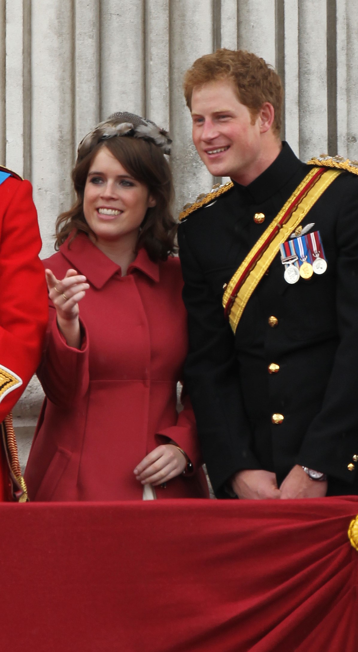 Princess Eugenie and Prince Harry