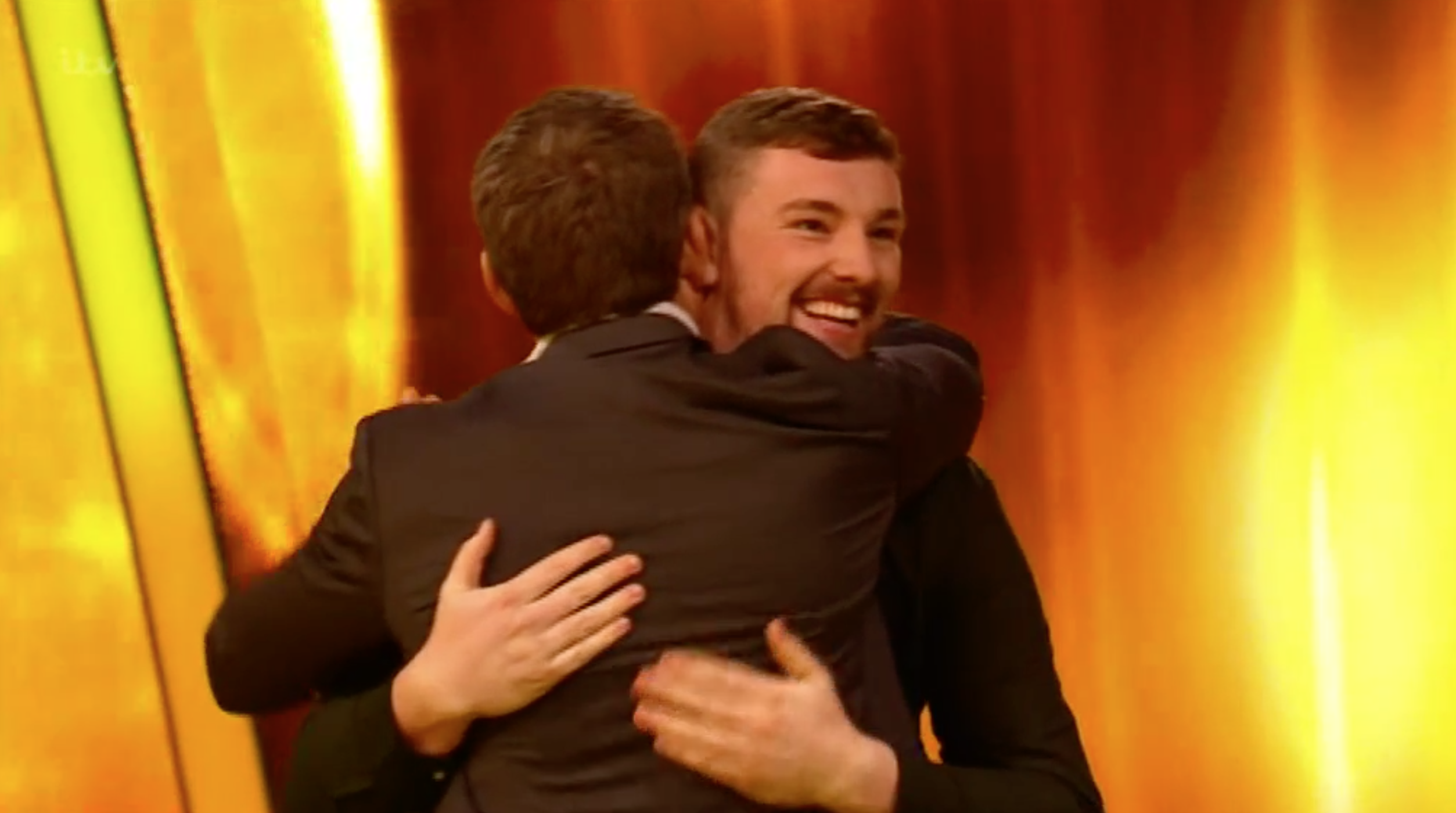 ben cuddling on tipping point