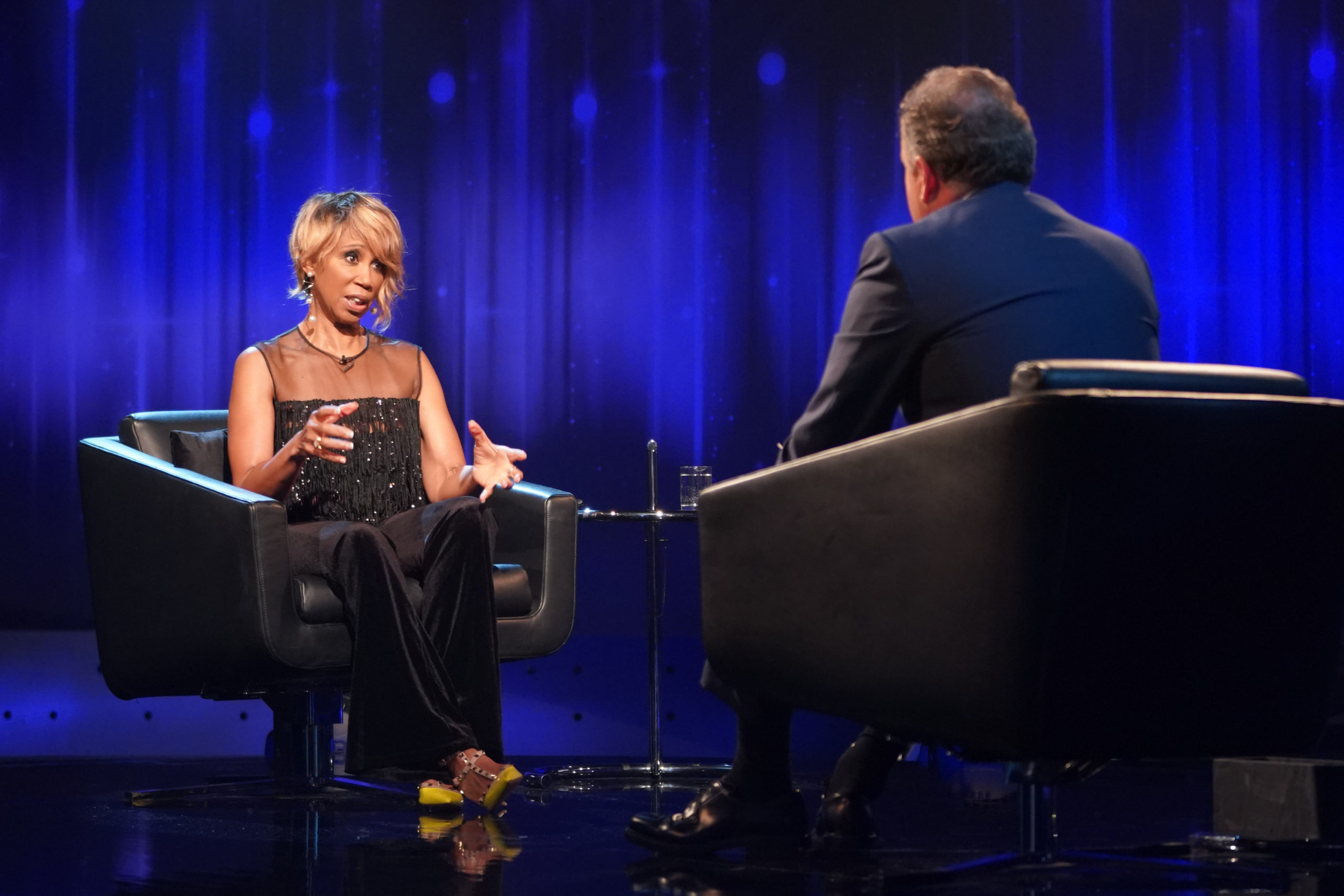 Trisha Goddard appears on Piers Morgan's Life Stories on ITV1
