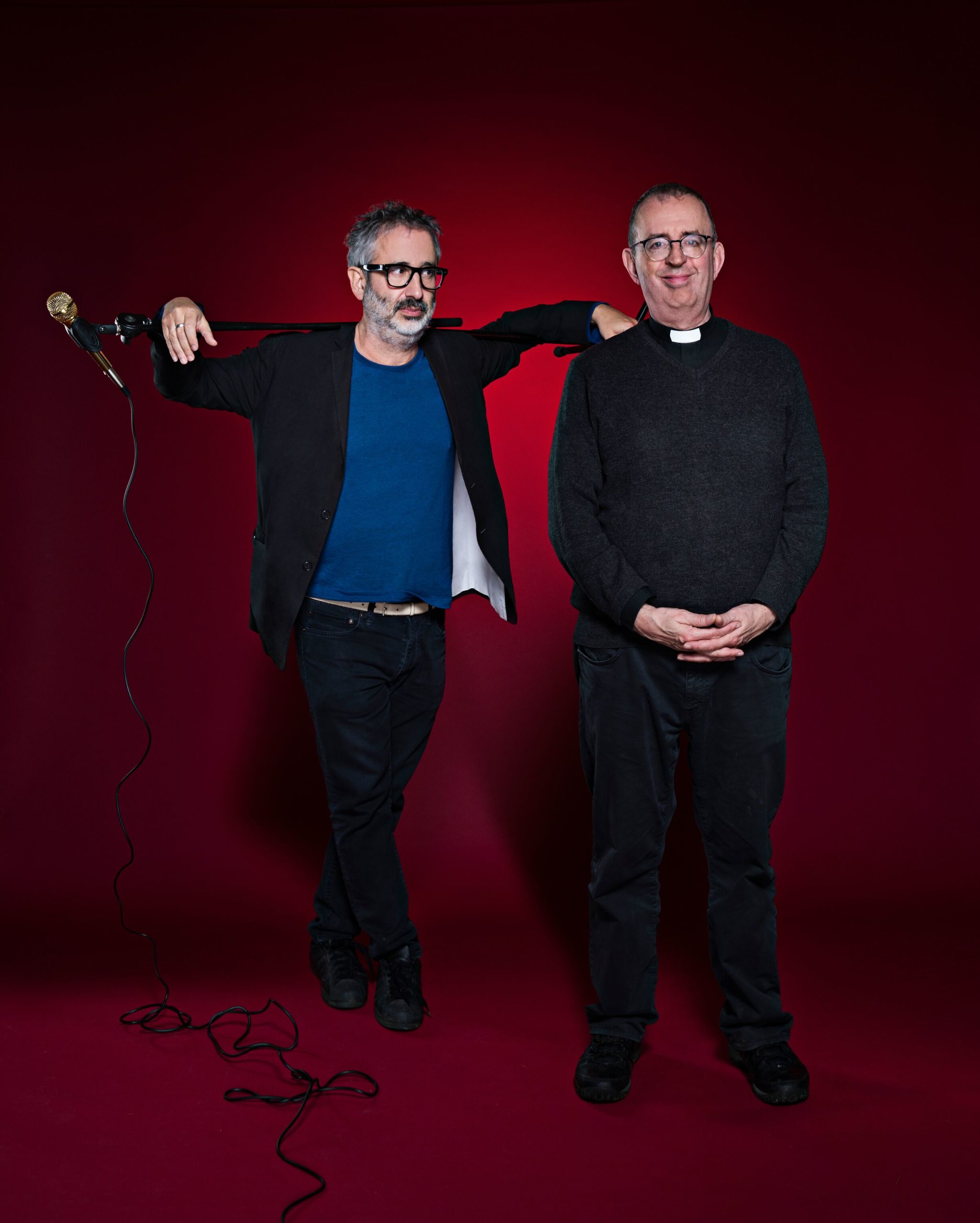 David Baddiel and Rev Richard Coles
