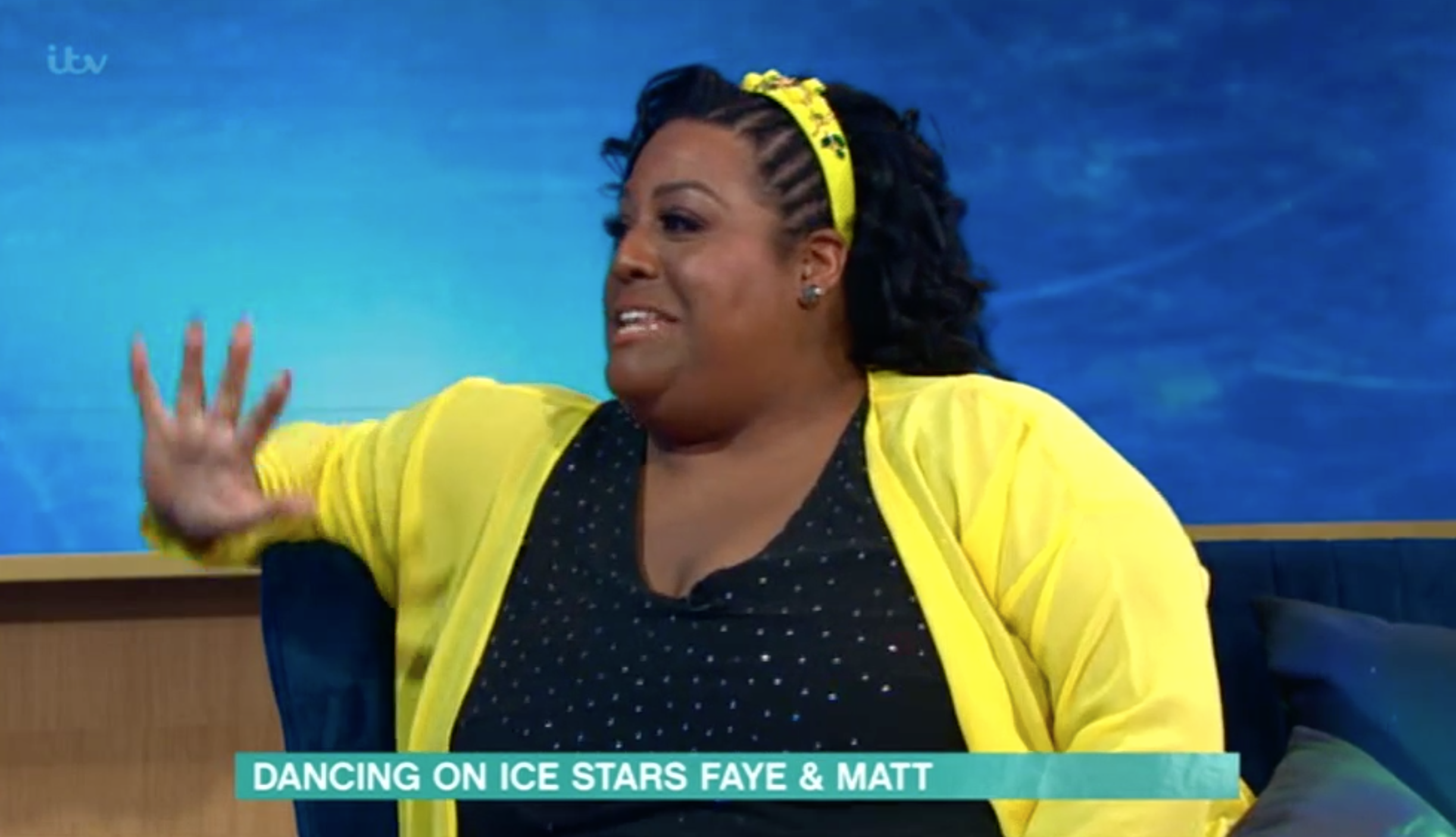 Alison Hammond on this morning