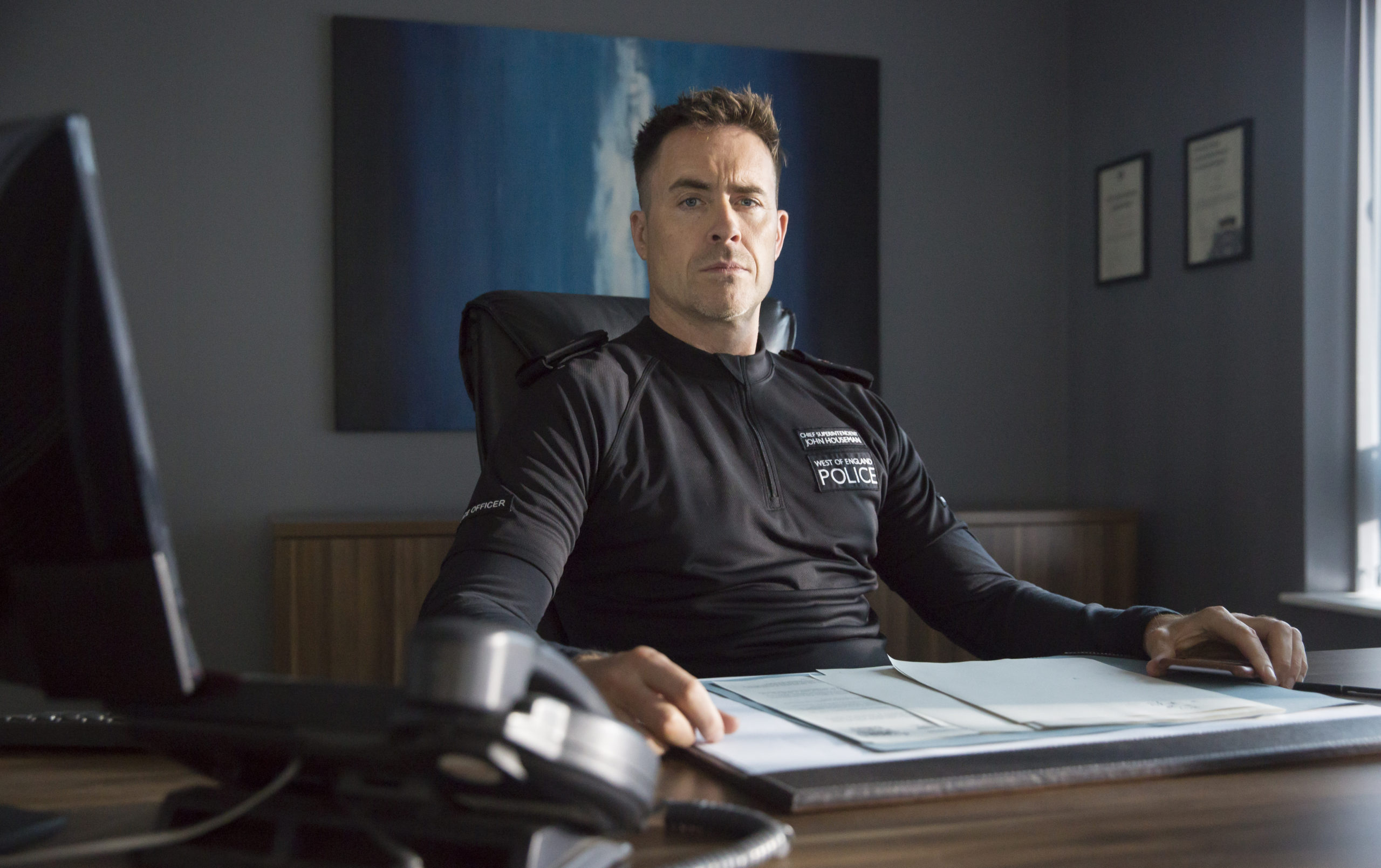 James Murray as CHIEF SUPERINTENDENT JOHN HOUSEMAN