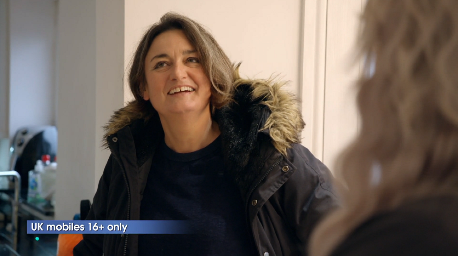 Zoe Lyons, one of the comedians tutoring the stand up and deliver cast