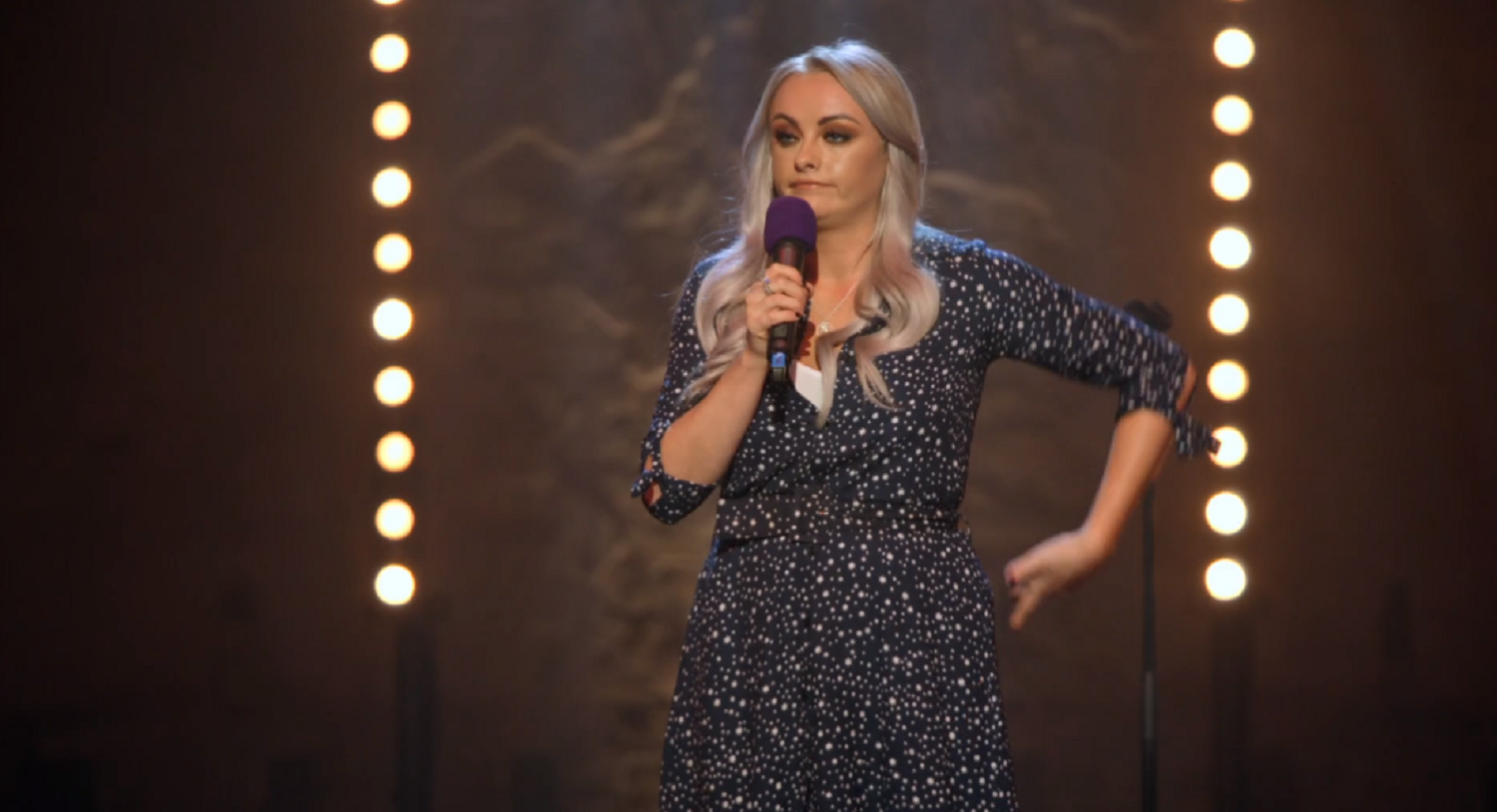 Katie McGlynn doing her final routine