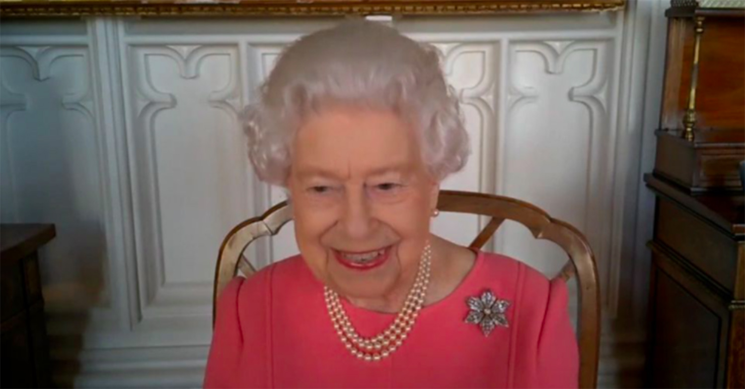 the queen COVID-19 vaccine