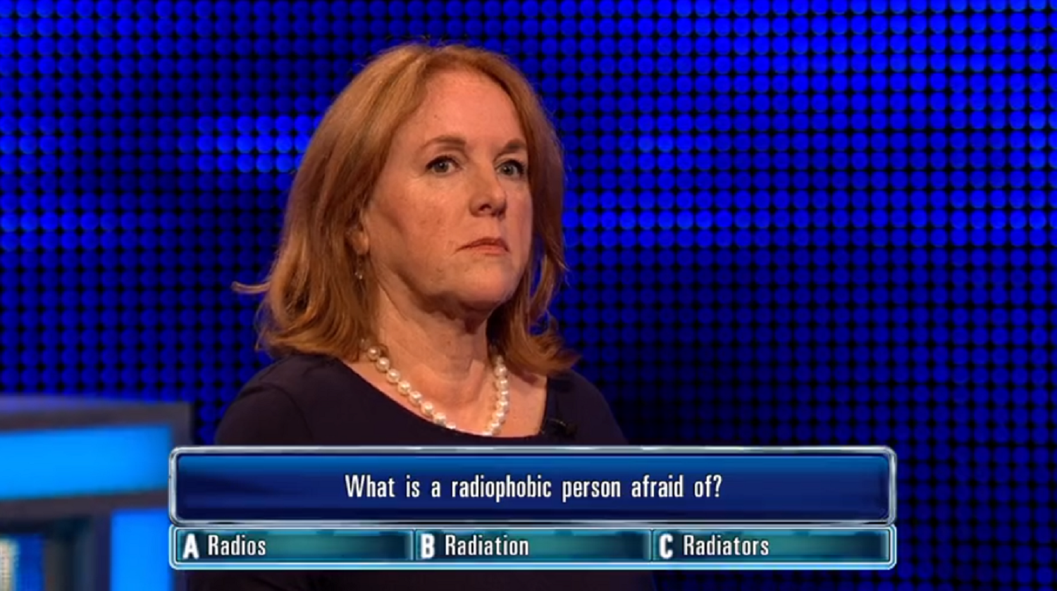 Melanie playing against Jenny on The Chase