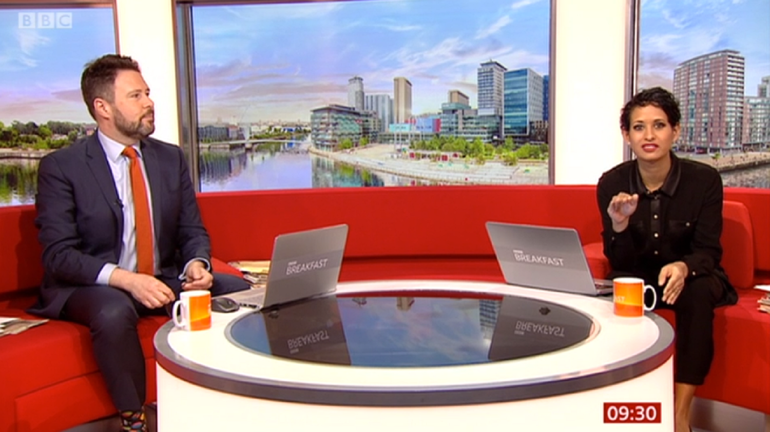 Naga munchetty on bbc breakfast