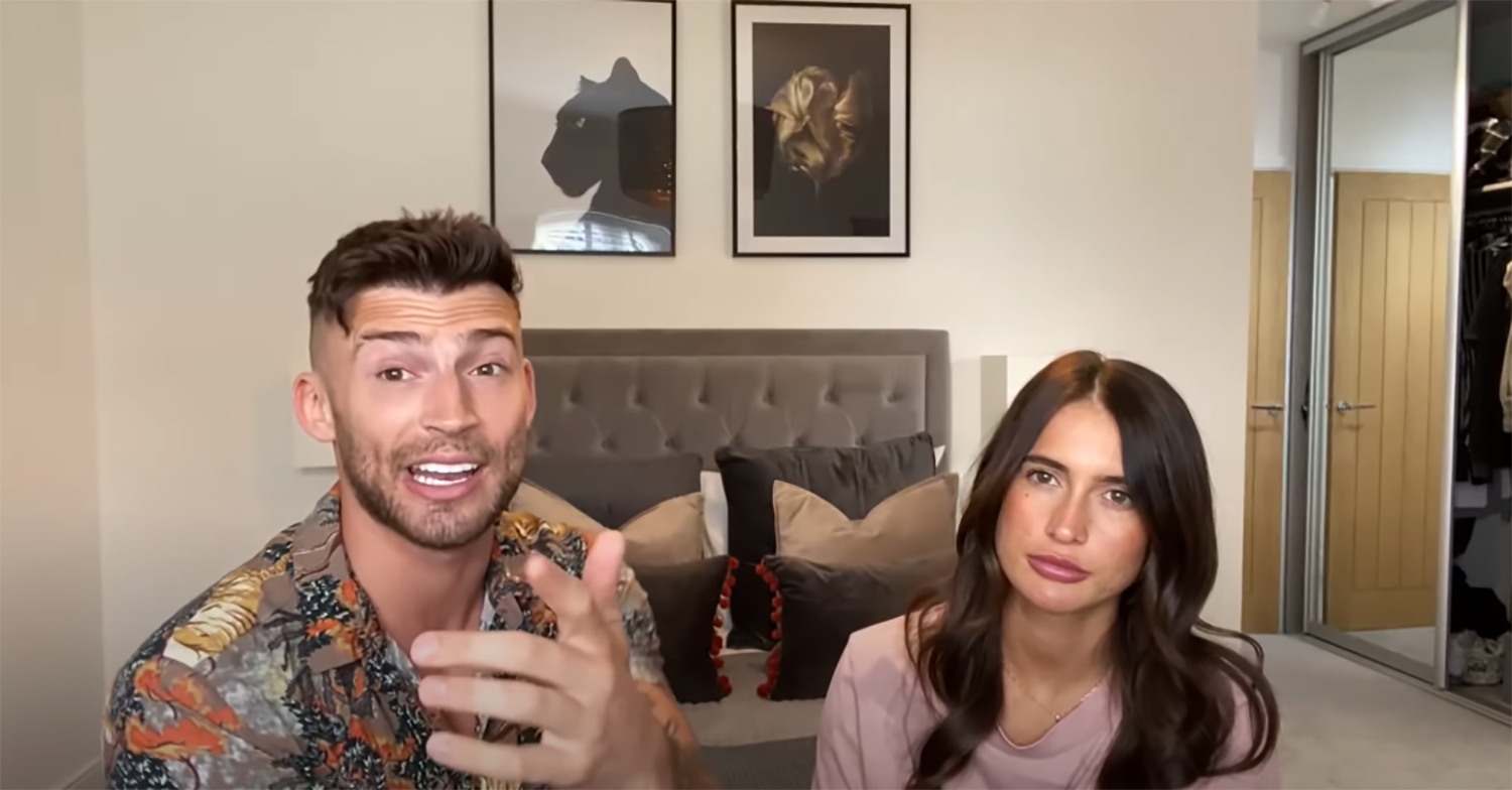 Jake Quickenden and girlfriend Sophie Church
