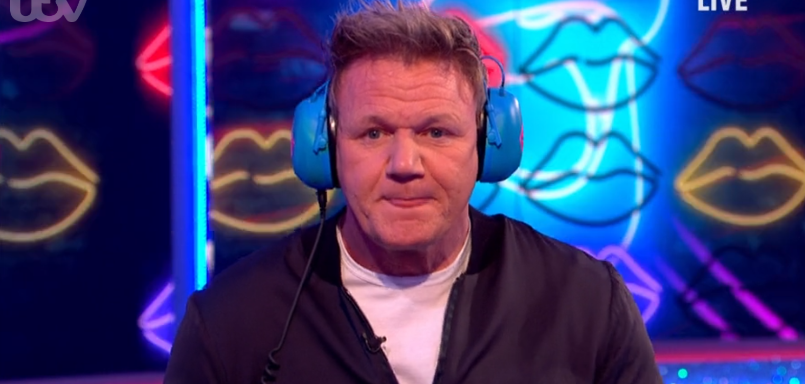 Gordon Ramsay on saturday night takeaway