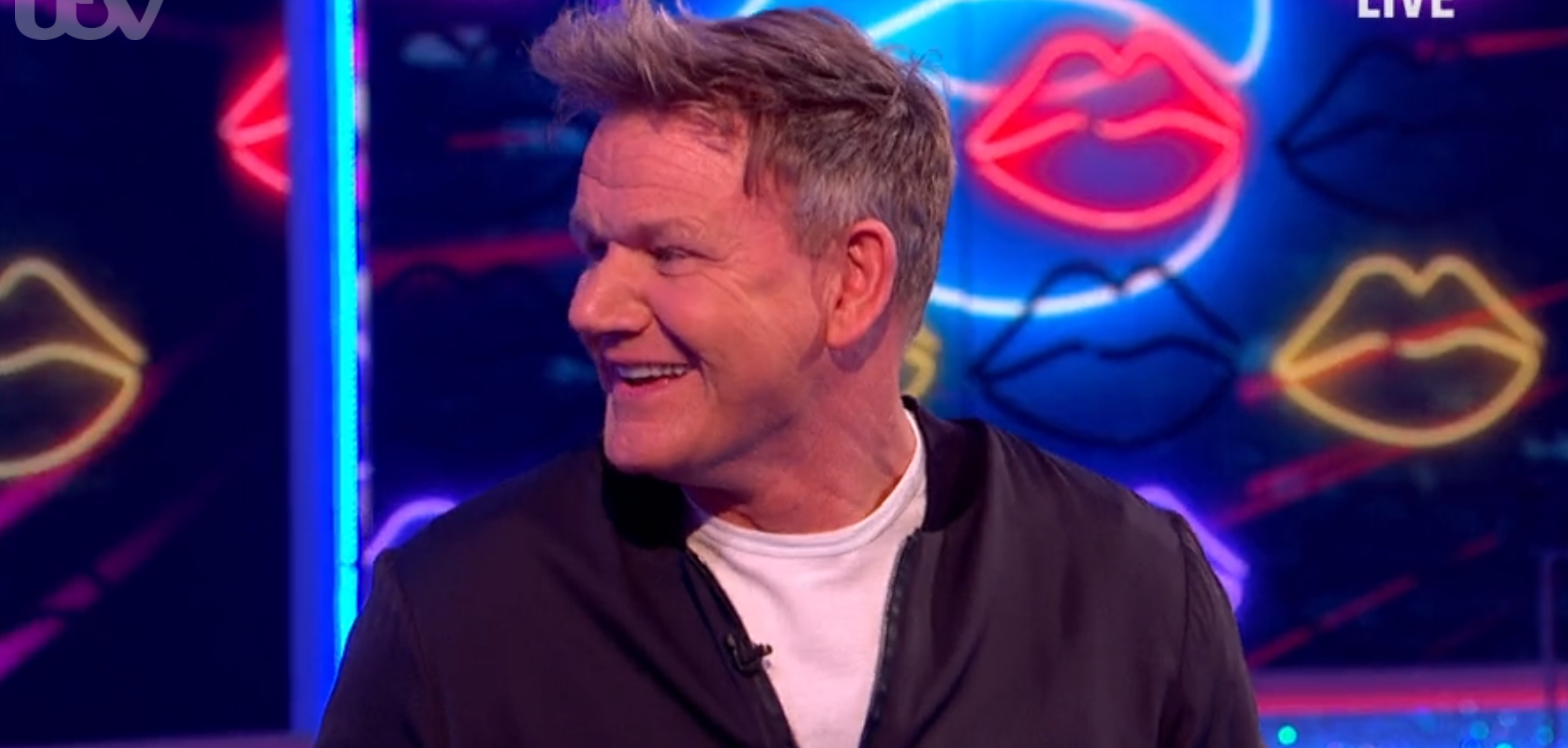 Gordon Ramsay on saturday night takeaway