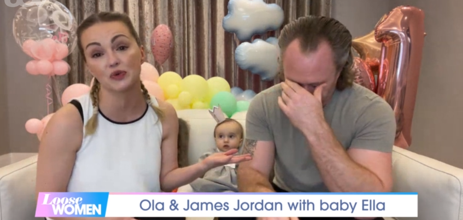 James Jordan speaks about dad on Loose Women