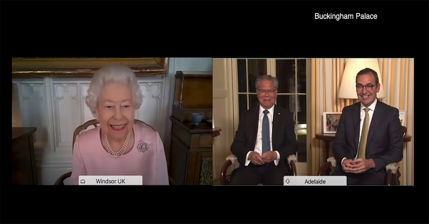 The Queen takes on royal engagement as husband Philip remains in hospital