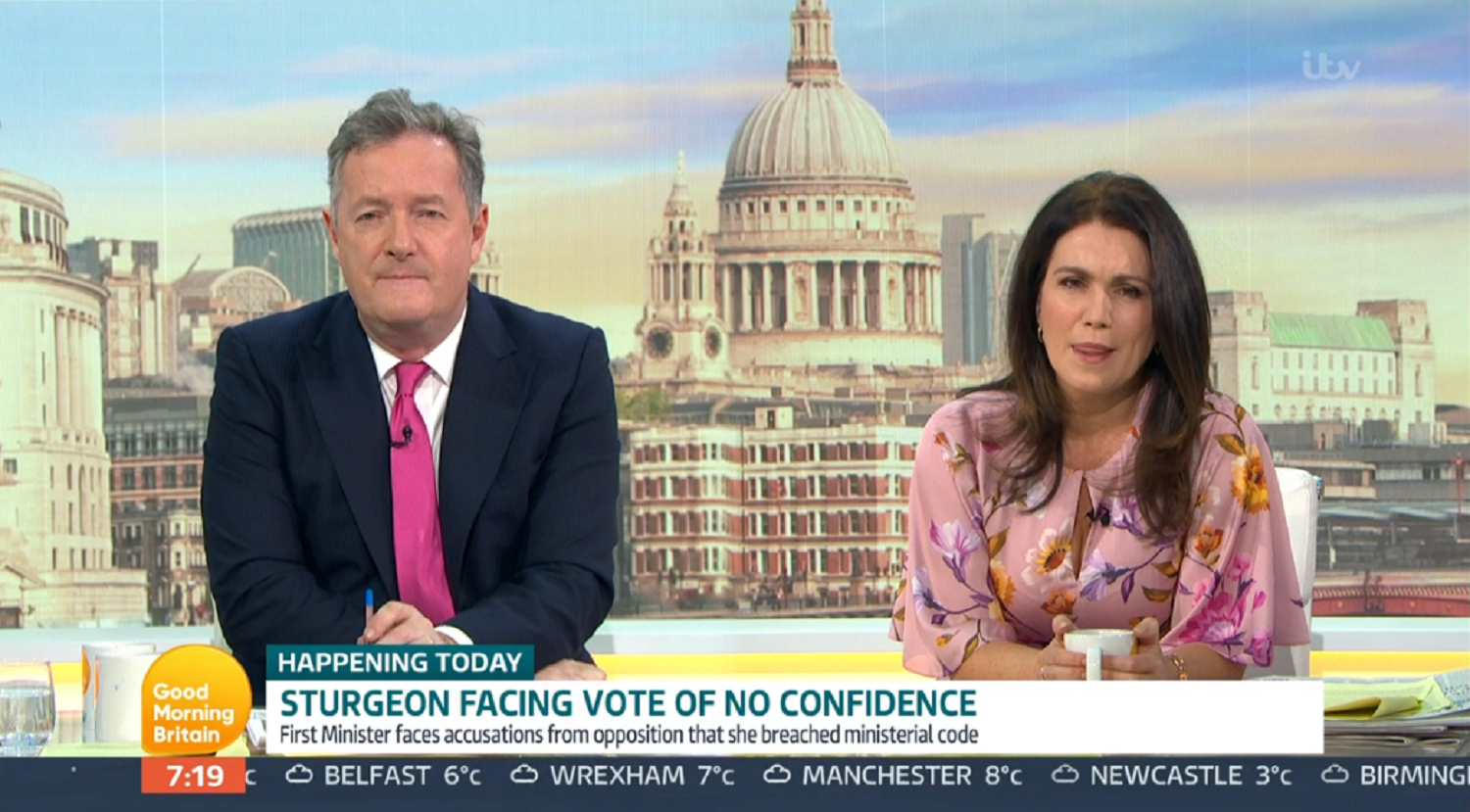 GMB hosts Piers Morgan and Susanna Reid