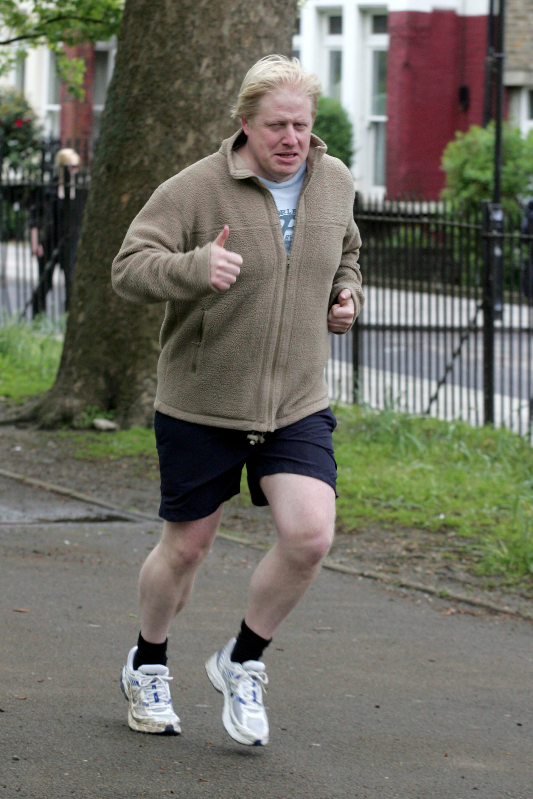 boris johnson running