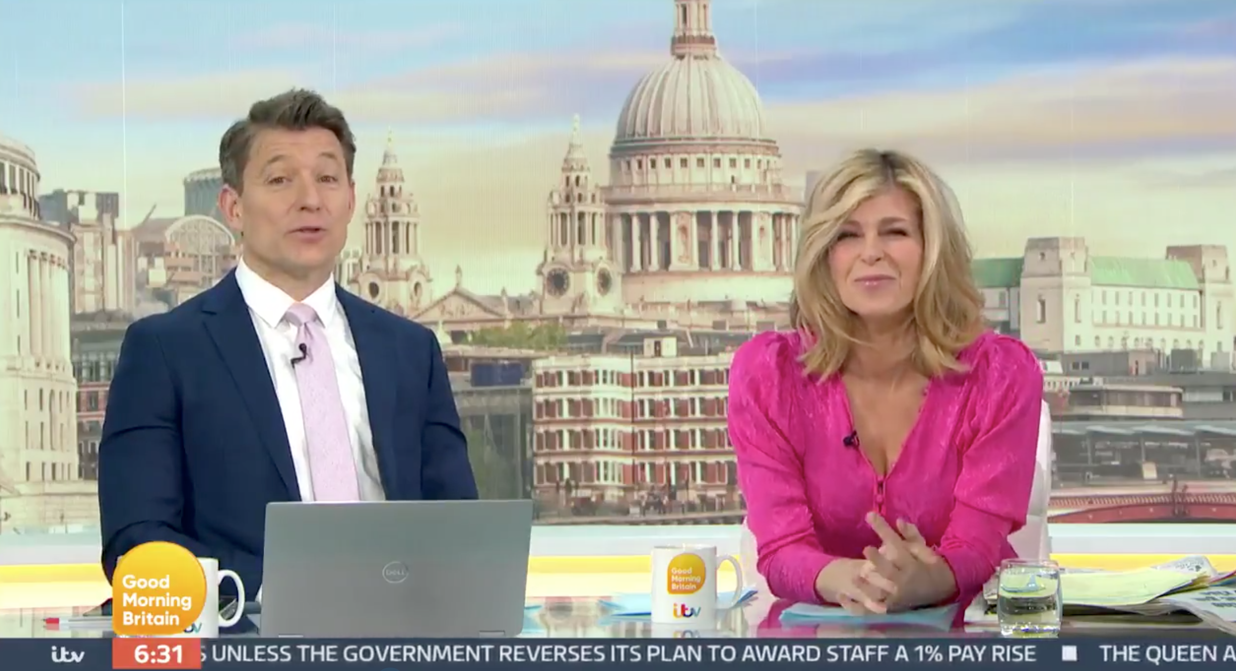 ben and Kate on gmb