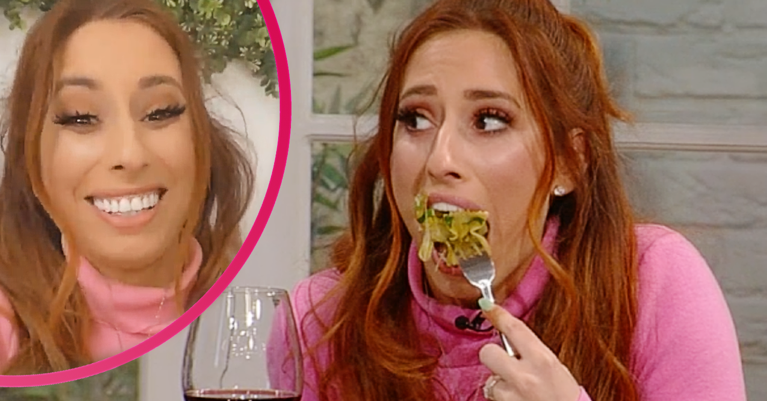 Viewers defended Stacey Solomon's eating etiquette on Saturday Kitchen