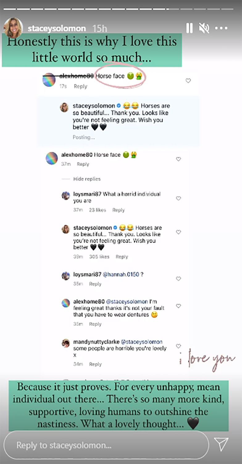 Stacey Solomon on Instagram