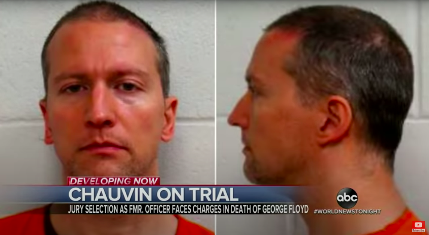 Derek Chauvin mugshot (Credit: ABC News/YouTube)