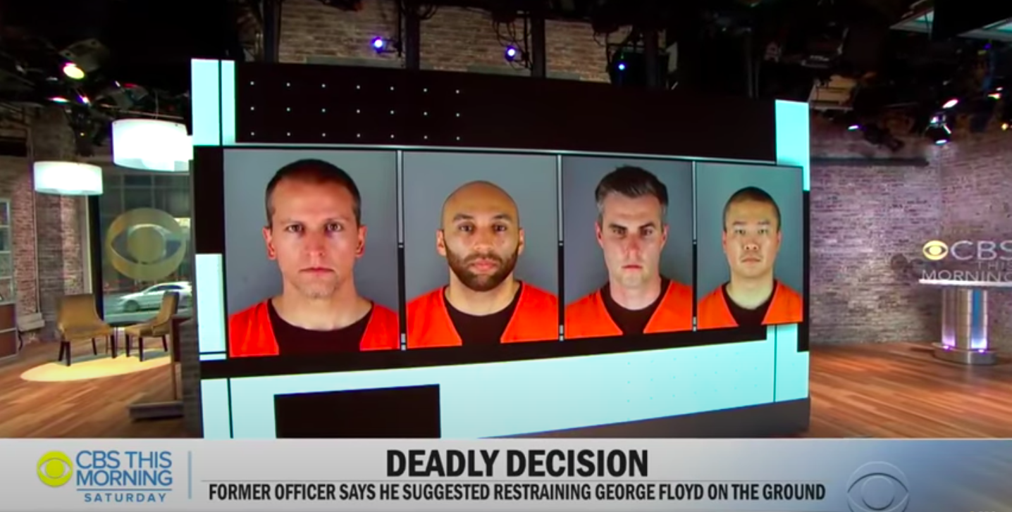 The police officers involved in the arrest of George Floyd