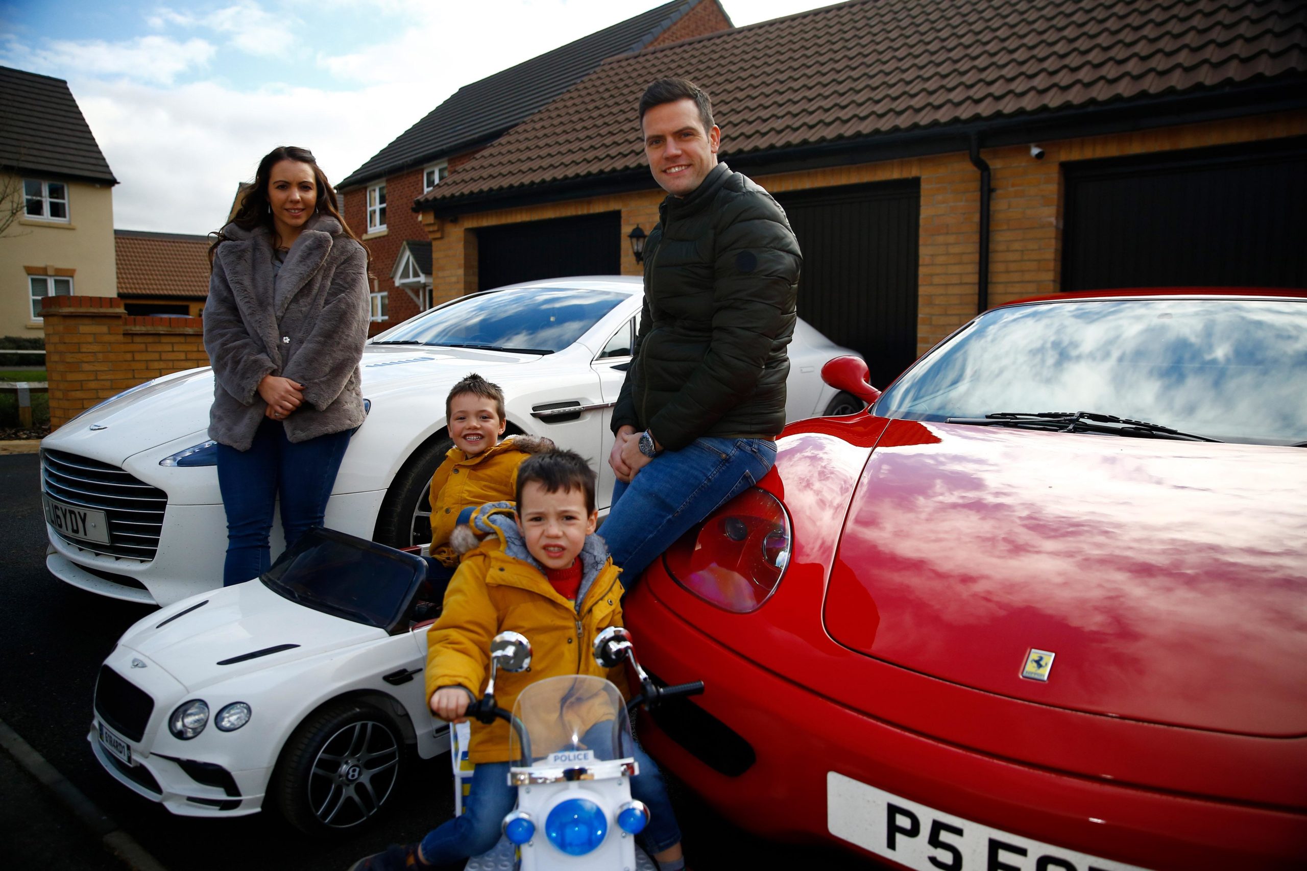the 'rich' family on channel 5 show rich house poor house