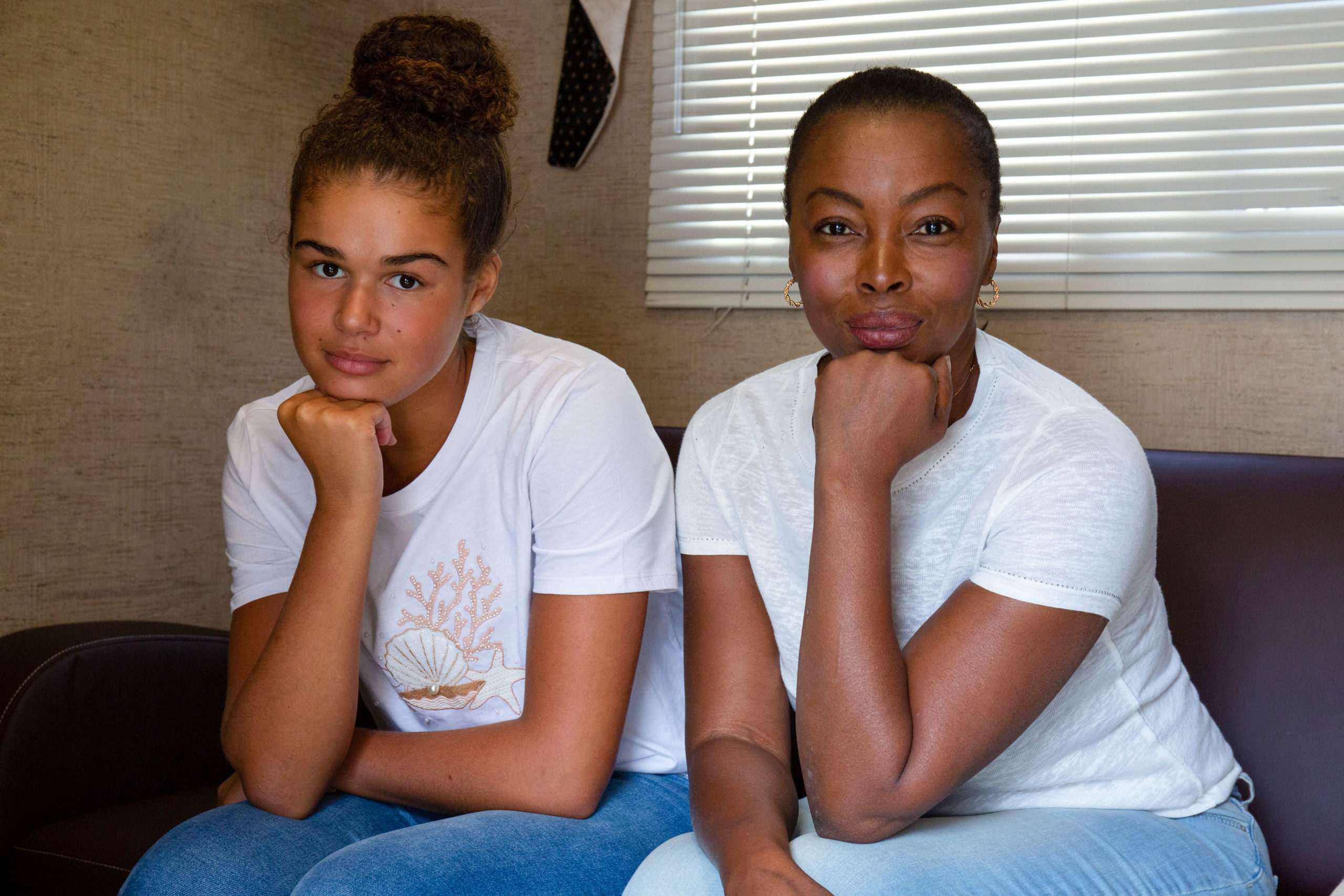 Episode four - Hungry to Learn - stars Tillie Amertey and Phina Oruche (Credit: BBC One)