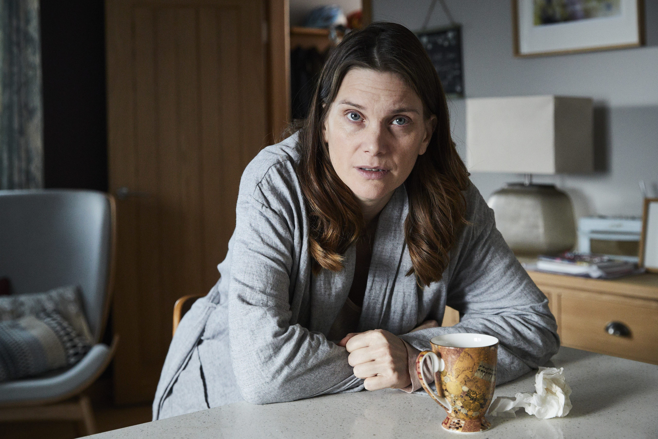 Liz White as Fiona Grayson in Unforgotten (Credit: ITV1)