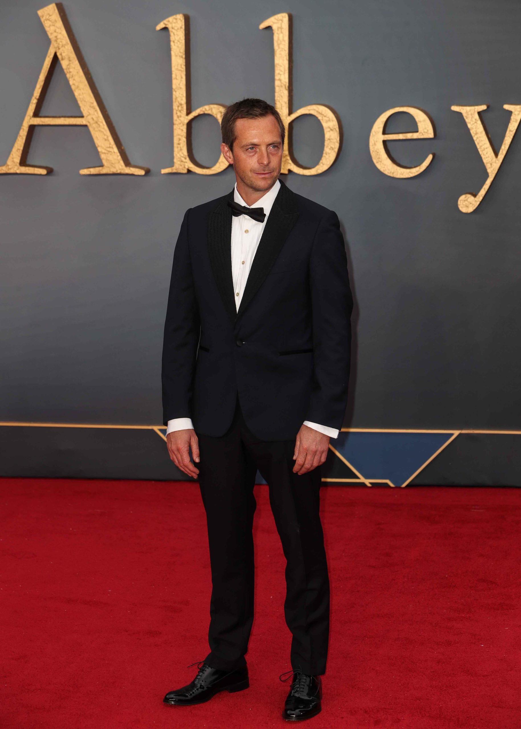 Stephen Campbell moore at the Downton abbey premiere